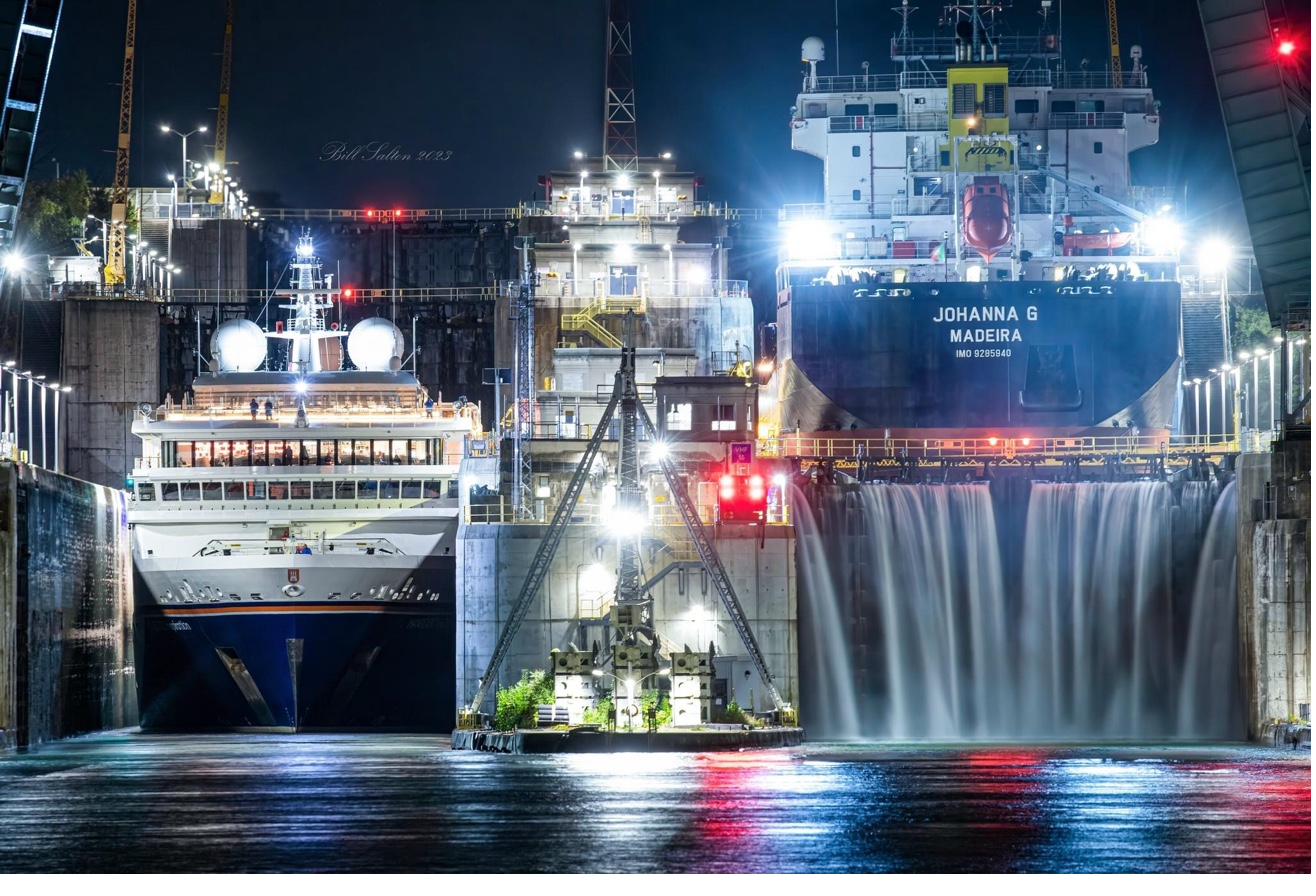 Welland Canal scenic view